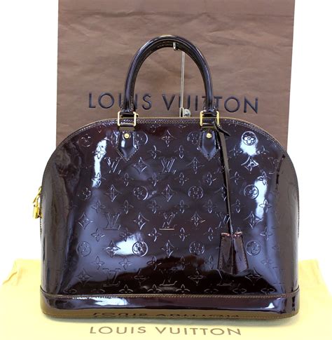 louis vuitton vernis alma gm|louis vuitton monogram vernis alma.